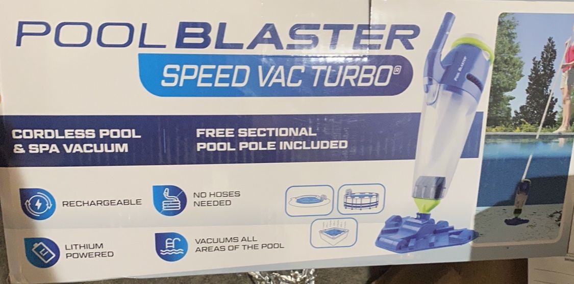 Pool Blaster Speed Vac Turbo