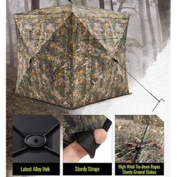 Ground Blinds, Portable Resilient Hunting Tent 