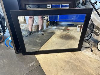 Black Frame Mirror