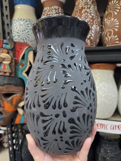 💥 Talavera Flower Vase 💐 🖤