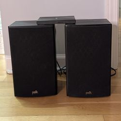 Polk Audio T15 Bookshelf Speakers (Pair)