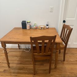 Free Table With 3 Chairs 