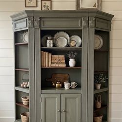 3pc Bookcase : Coffee bar : Buffet : Hutch  with built-in lighting - delivery available