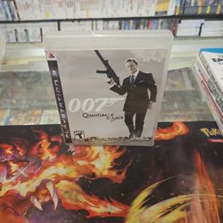 James Bond 007: Quantum of Solace (Sony PlayStation 3, 2008) Tested & Working 