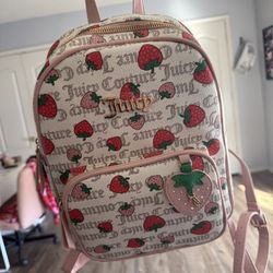 Juicy Couture Strawberry Backpack 