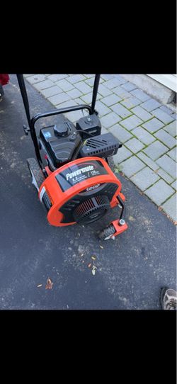 Powermate push leaf blower