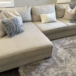 Living Spaces Sectional 