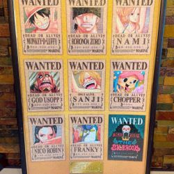 Ensky 1000Pc Jigsaw Puzzle One Piece Wanted framed Posters 50x75cm