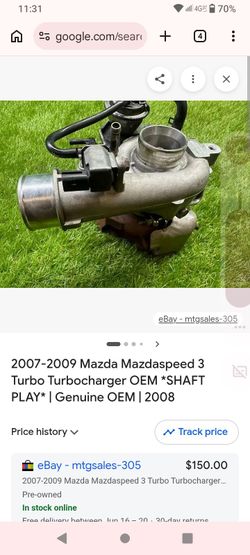 2007-2013 Mazda speed3 oem turbo