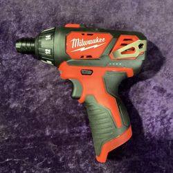 🧰🛠Milwaukee M12 Cordless 1/4” Hex Screwdriver-LIKE NEW!(Tool-Only)-$50!🧰🛠