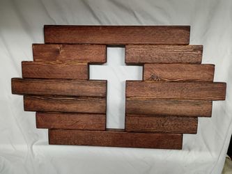 Wooden Cross Wall Hanging