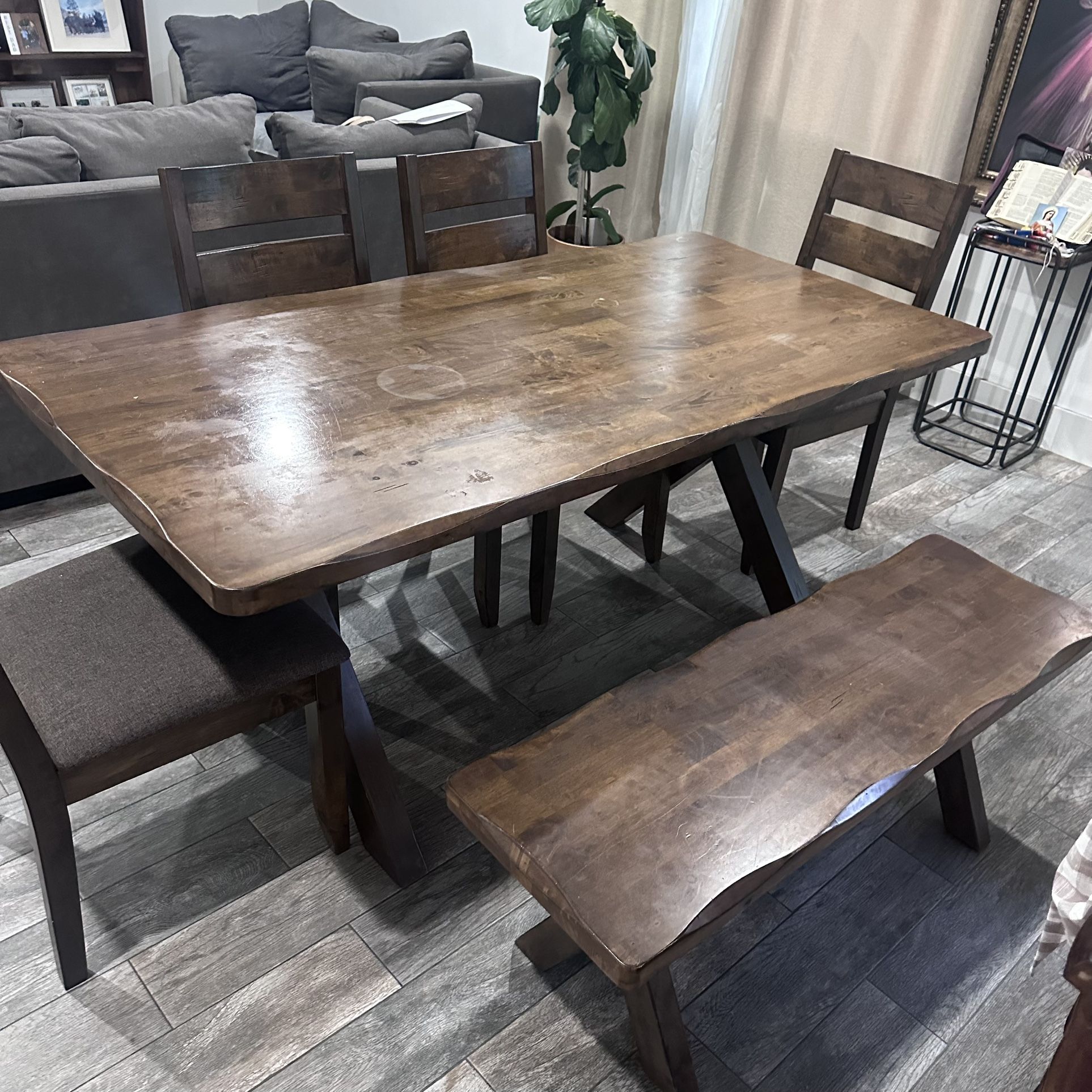 Wood Dining Table 