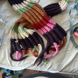 crochet scarf handmade 