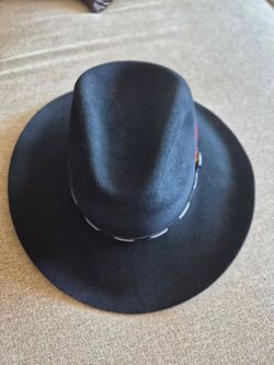 Men's Stetson hat 7 1/8 black
