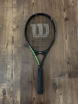 Wilson Agressor Tennis Racket Black and Green