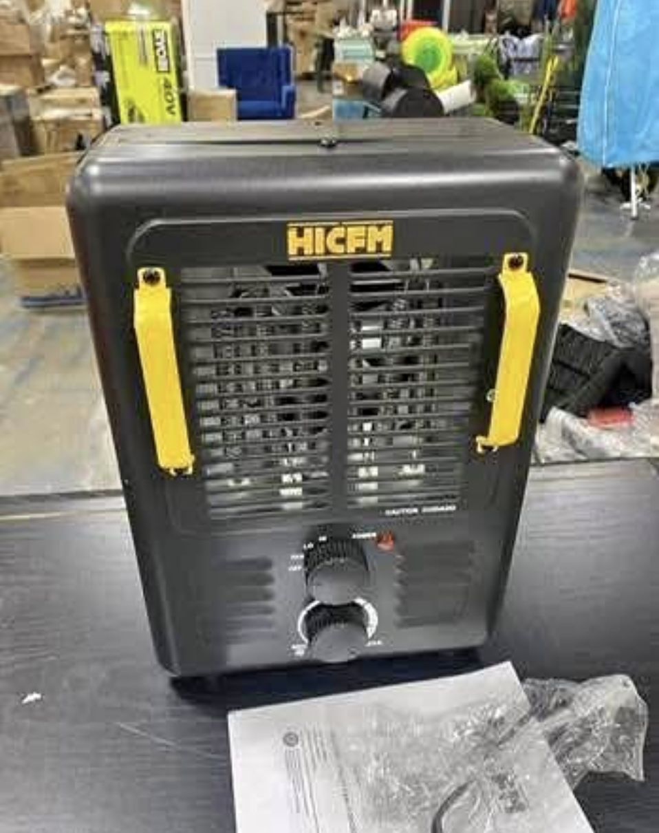 New Electric Space Heater (Milk House Heater) 1500-Watt Portable Heater
