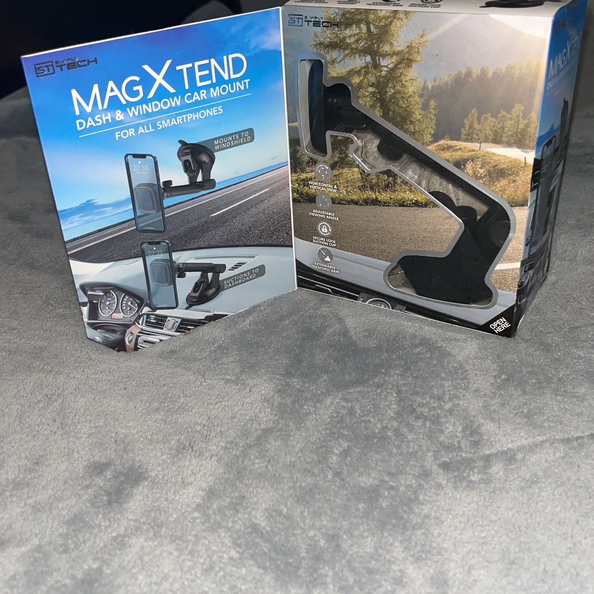 Set of Three (New & In-Box!) MagXtend Phone Mount (for dash or window)