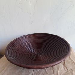 Rattan Coiled Bowl 