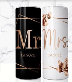 Custom Bridal Party Tumblers