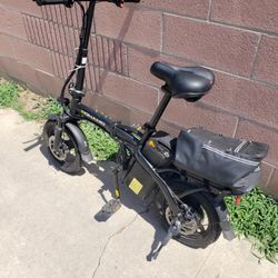 Has backpack. Keys , charger. All work 100% need some brake noise but brake work 100% all work 100% electric bike ebike e-bike folding bike $350! Lowe