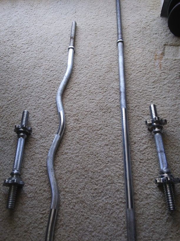 Chrome Weight Bar Set 