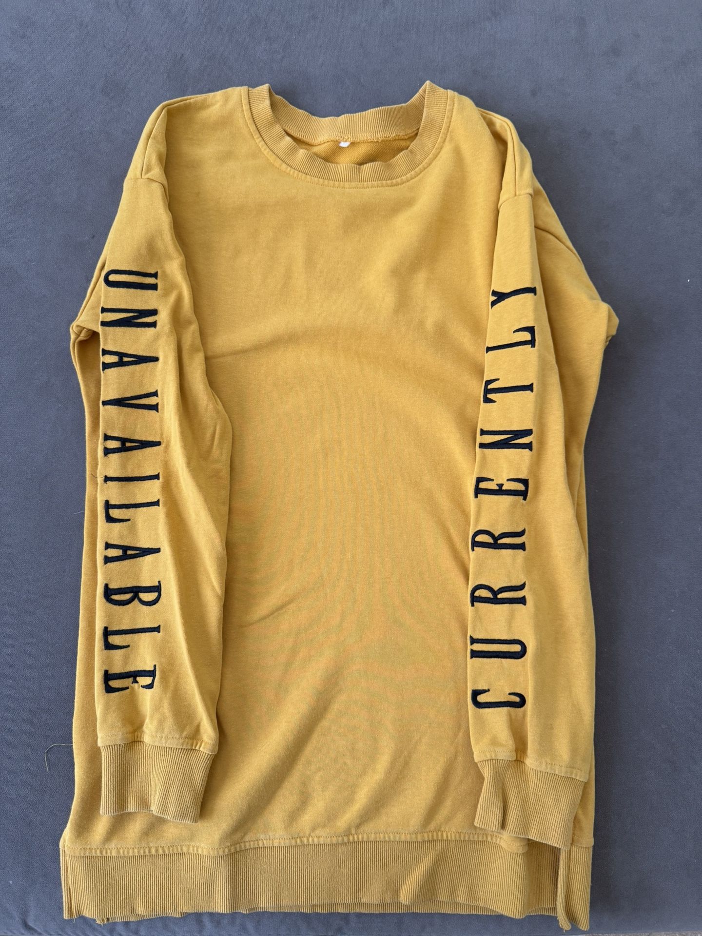 Long Sweatshirt Size M