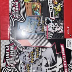 Pokémon White Flare Poster Collection and Collection Bundle