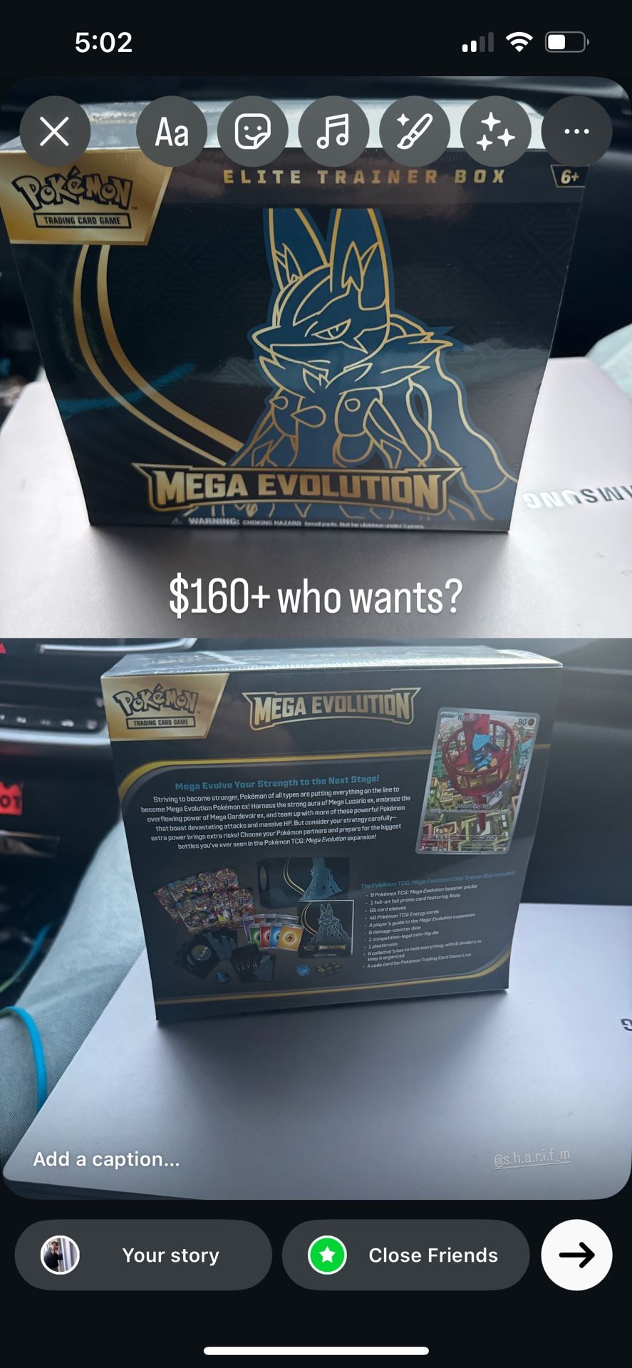 Mega Evolutions Box 
