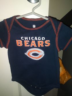 6-9 months Chicago bears onesie