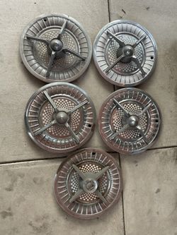 Hollywood Style Hub Caps 15”