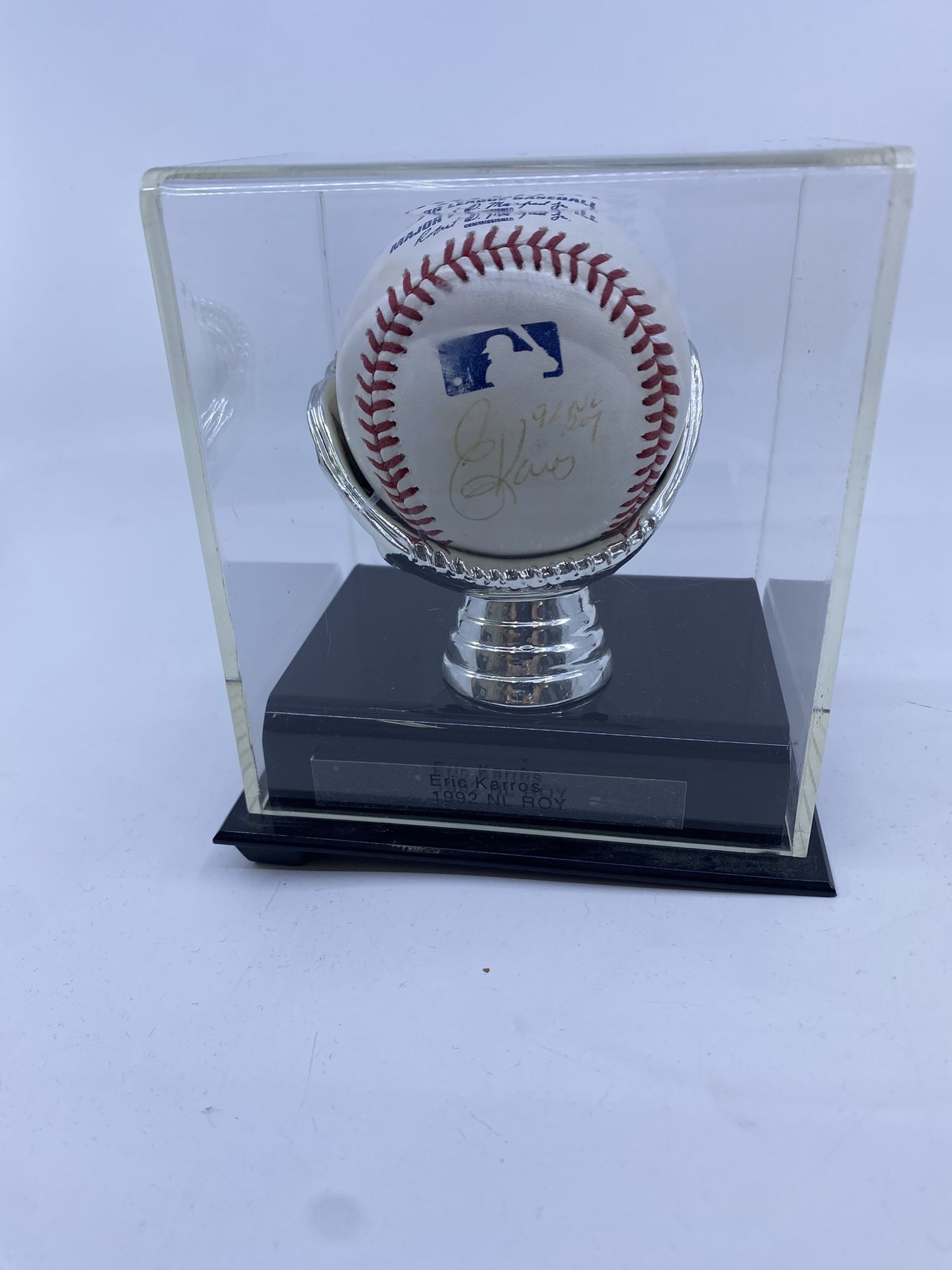 $150 Eric Karros Autographed Baseball
