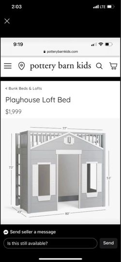 Cama y playhouse, litera $150OBO