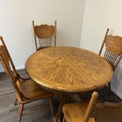 Table and Chairs 