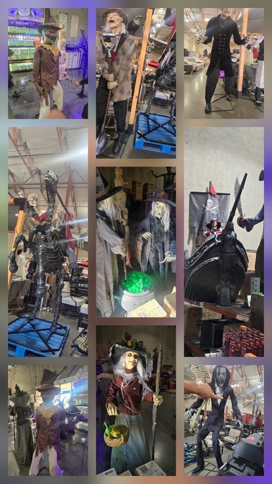 Haloween Electronic From 6' To 10' . New In Box