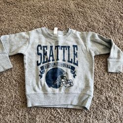 Toddler Crewneck Seahawks Sweatshirt