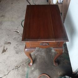 Vintage Little Wood Table 