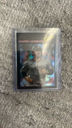 Ramón Laureano Topps Heritage Chrome Numbered Baseball Card
