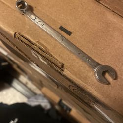 MAC TOOLS CHL8 1/4” 6 POINT COMBINATION WRENCH (J2)