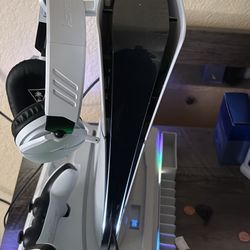 Ps5 With Headset Controller Charging Station And Rocker Chair