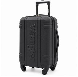 Wrangler 20" Astral Hardside Carry-On Luggage Black