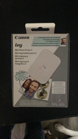Canon Ivy Photo Printer all