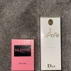 Women’s Designer Perfumes / Valentino & Dior