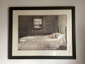 Andrew Wyeth Master Bedroom Framed Print