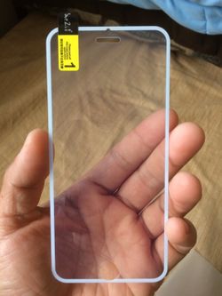 iPhone 6 & 6s glass screen protector $7