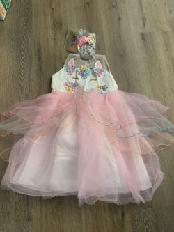 Unicorn Girls Halloween Costume size 10
