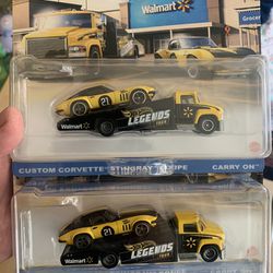 Hot Wheels Team Transport Corvette Stingray Walmart Exclusive 