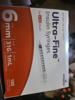 Insulin syringes