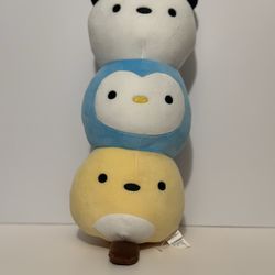 Takashoji 16” Dango Stick Panda, Bear, Penguin