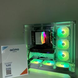 Custom Gaming Pc Lian Li Ryzen 5 RTX 5060 graphics card $0 down financing available