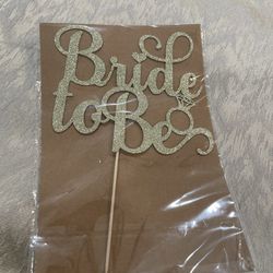 Cake Topper Bride to be